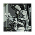 Boba Fett Pooper – Funny Star Wars 3D Printed Fan Art | 200mm Wall Art