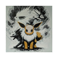 Eevee Evolutions – Pokémon 3D Printed Fan Art | 200mm Wall Art
