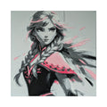 Anna – Frozen 3D Printed Fan Art | 200mm Wall Art