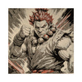Akuma – Street Fighter 3D Printed Fan Art | 200mm Wall Art