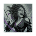 Bellatrix Lestrange – Harry Potter 3D Printed Fan Art | 200mm Wall Art