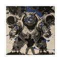 Blastoise & Trainer – Pokémon 3D Printed Fan Art | 200mm Wall Art