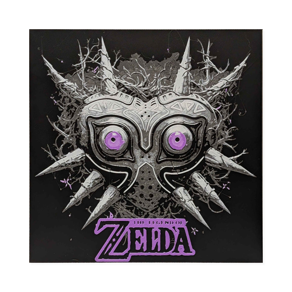 Majora’s Mask – The Legend of Zelda 3D Printed Fan Art | 200mm Wall Art